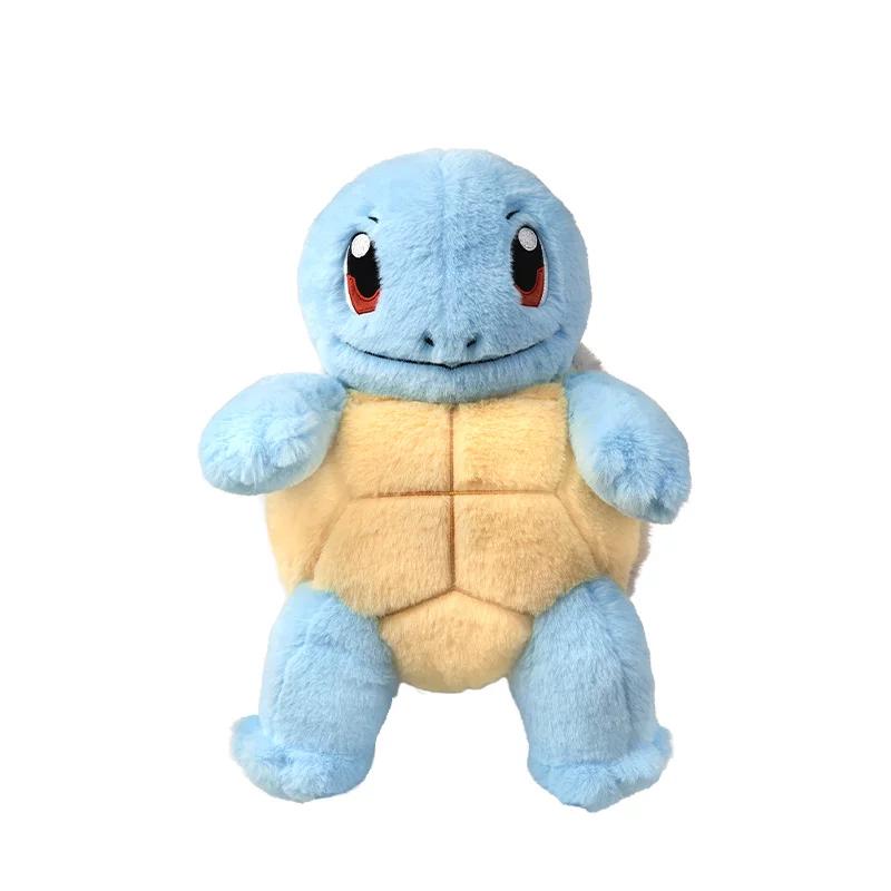 New Genuine Pkm Plush Toy Stuffed Animal Warm Companion Series Charmander Squirtle Raichu Growlithe Soft Pillow Anime Gift