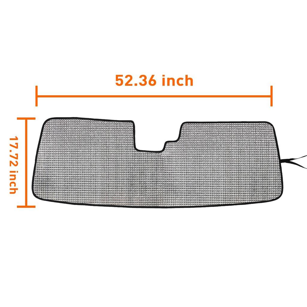 Front Windshield Sunshade Board Sun Visor Pad Anti UV for Ford Bronco 2025 2025 2025+ Heat Shield Mat Car Interior Accessories