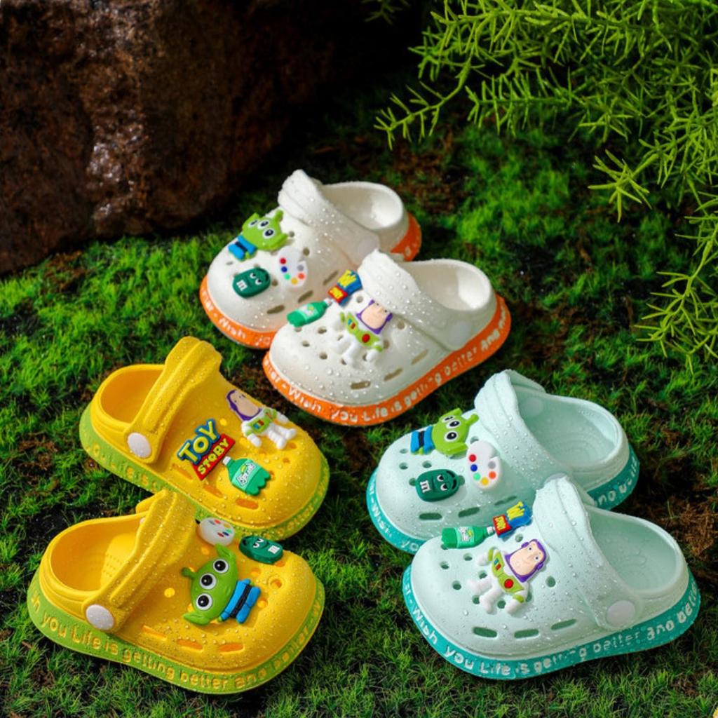 Детские тапочки с рисунком из мультфильмов, мягкие, нескользящие