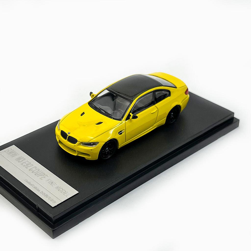 FINE MODEL 1:64 BMW M3 E92 Simulation Die Casting Alloy Car Model Collection Desktop Ornament Boy Toy Birthday Gift