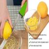 5 Colors Stainless Steel Lemon Grater Multifunctional Cheese Grater Sharp Stainless Steel Blade and Protective Cover