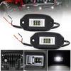 2Pcs 4 Inch 20W LED Work Light Bar For 4X4 Off Road Jeep SUV UTV Boat Motorcycle