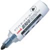 Mitsubishi Pencil Whiteboard Marker, Notice Sensor, Bold, Black, 10 Pcs, PWB2007M.24