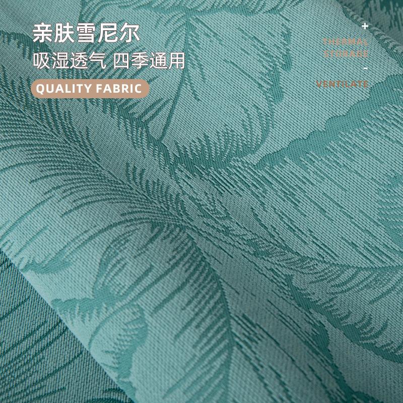 Жаккардовый чехол для дивана из синели с листьями, универсальная подушка на четыре сезона, новая нескользящая подушка для гостиной, светильник, роскошный чехол для дивана