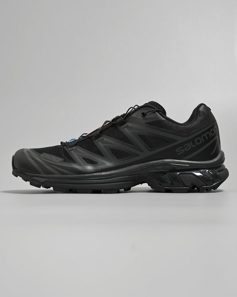 Salomon XT-6 Sport Style Sneakers, Black, Unisex, Sizes 23.5cm (L410866, L474448, L474453)