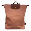 Рюкзак Le Pliage Original с текстурированным логотипом, регулируемым широким плечевым ремнем, женский, розовый 10284089P96