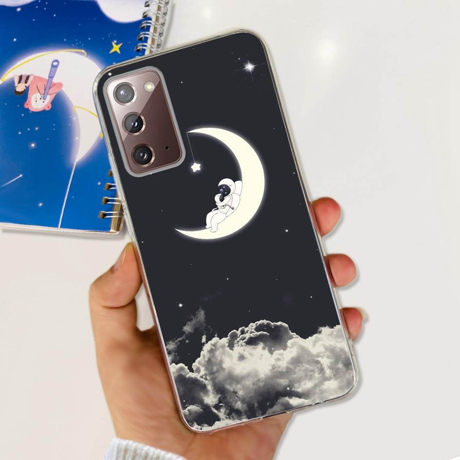 Чехол для Samsung Note 20 5G SM-N981B Популярный Цветок Тонкий Мягкий Силиконовый Чехол для Телефона для Samsung Galaxy Note20 Ultra 5G Funda Capa