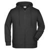 James and Nicholson Mens Full Zip Hoodie