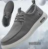 Men's Shoes 2025 Summer New Lightweight Canvas Shoes Breathable Lace Up Versatile Casual Shoes Fashion Shoes Male Loafers