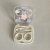 Cute Portable Contact Lens Box For Girls Minimalist Mini Contact Lens Case Kit