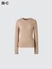 Футболка HeaTTech Cashmere Blend с круглым вырезом и длинным рукавом, очень теплая