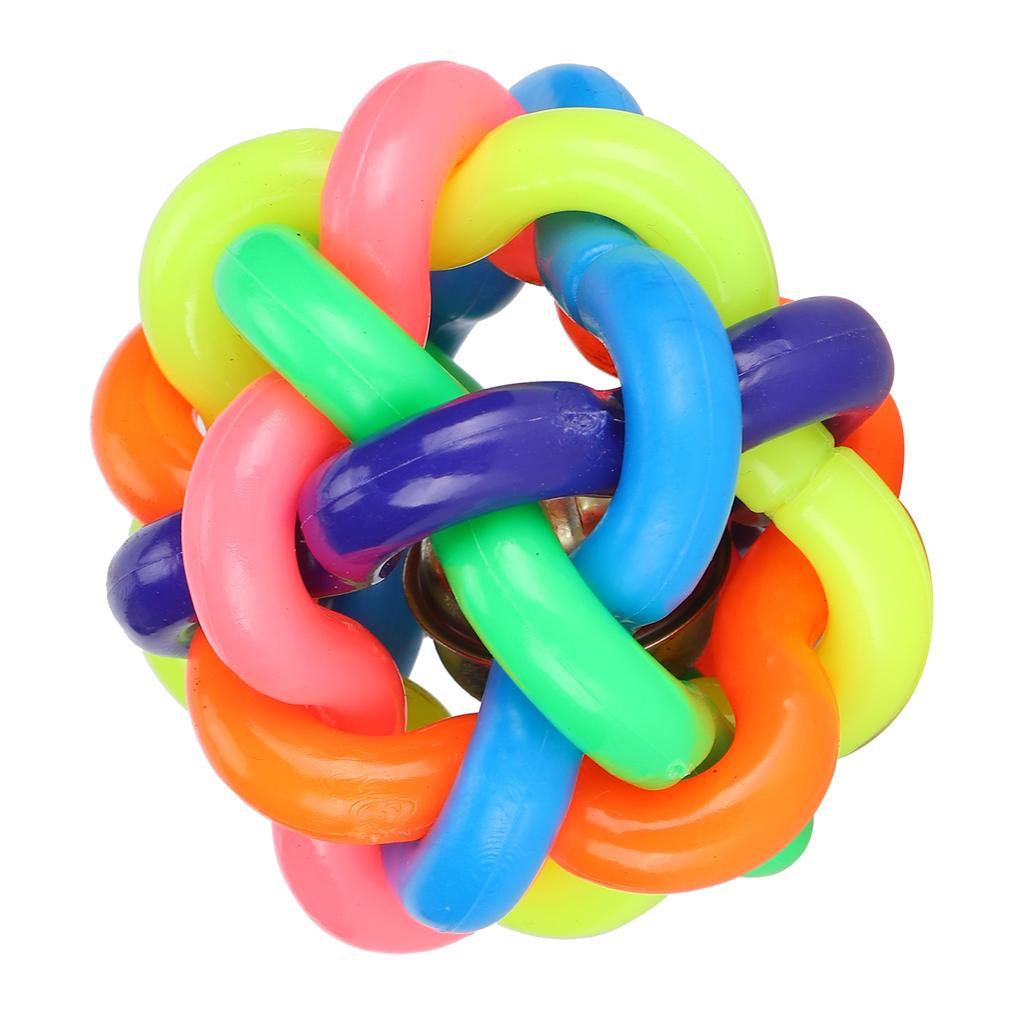 Питомец Голосовая Игрушка Собака Красочный Мягкий Колокольчик Прочные Игрушки для Жевания Игрушка для Маленькой Собаки Пищалки Средний 7,5 см 3 дюйма