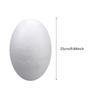 Eggs for Craft Projects. Hollow Foam Easter And Halloween Activities.