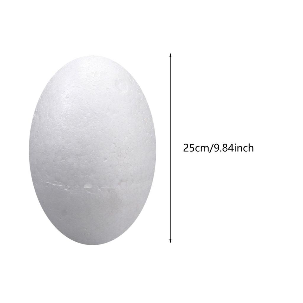 Eggs for Craft Projects. Hollow Foam Easter And Halloween Activities.