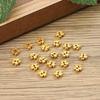 Dollhoues Miniature DIY Doll Clothes Metal Flower Buckles Mini Buttons Clothing Sewing Buckle