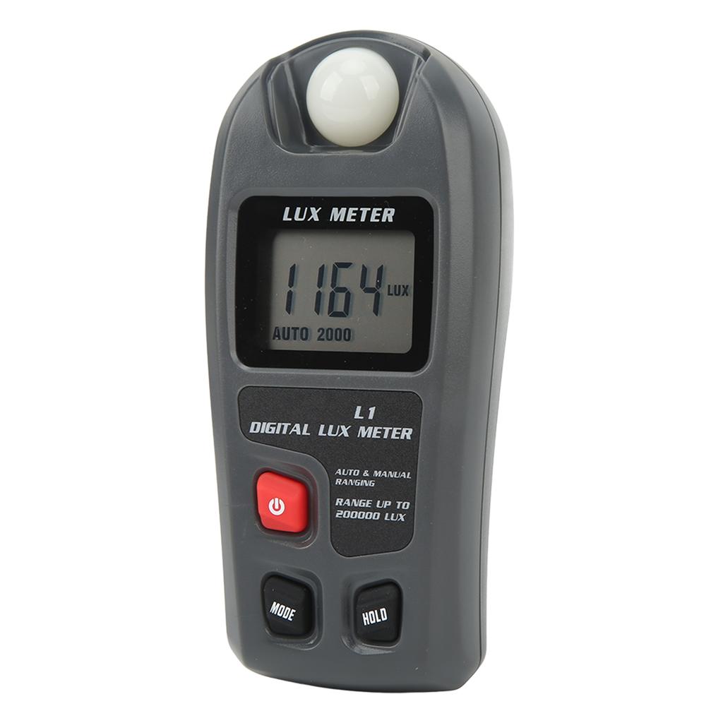 Digital Light Meter Illuminance Tester Luxmeter Illuminometer Auto Shutdown LCD Display