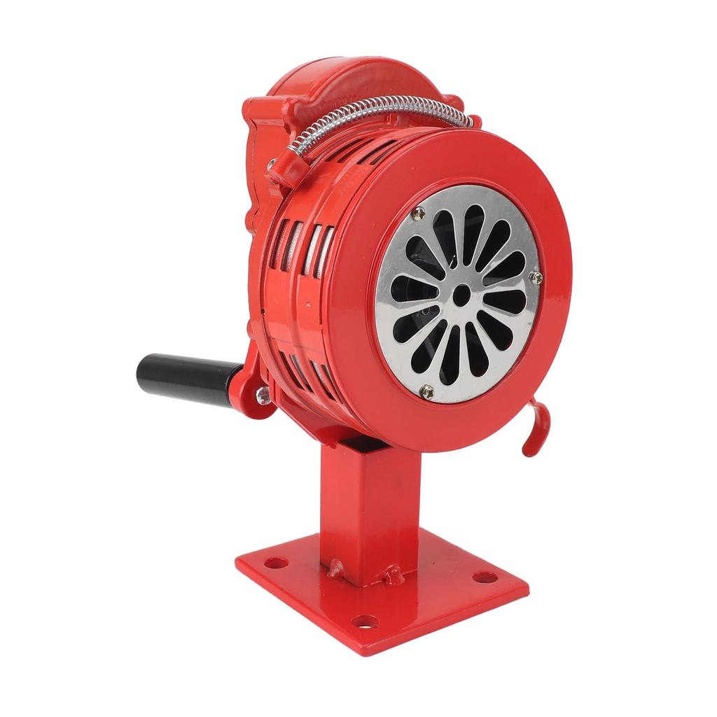 Hand Crank Siren Aluminium Alloy 110dB Loud Alarm Air Raid Tornado Siren Horns Alarm For Emergency