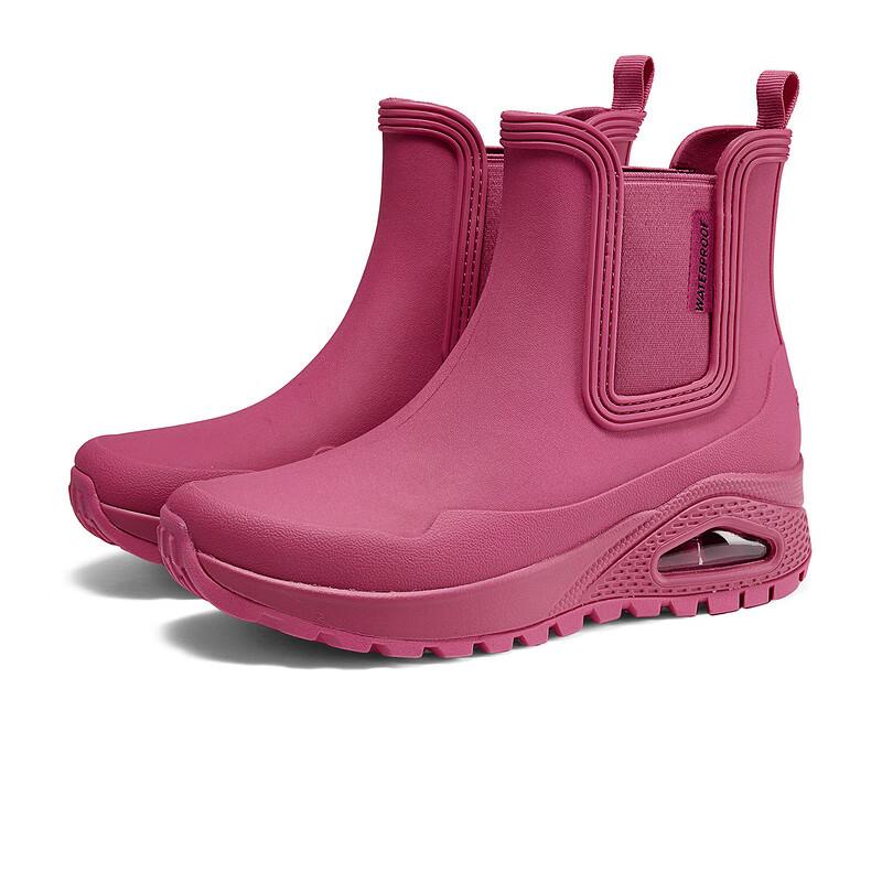 Skechers Уличная серия Удобные легкие кроссовки средней высоты Повседневная обувь для женщин Повседневная обувь для женщин Фиолетовый 177183C-MAG