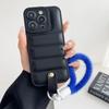 Модный пуховик Чехол для телефона Для IPhone 16 Pro 15 14 13 12 Pro Max 11 Pro X XS Max Мягкий с защитой шнурком Задняя крышка