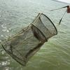 Folding Fishing Net Shrimp Fish Trap Carp Large Creel Feeder Crab Catchers Surfcasting Accessories Cast Network