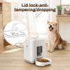 2025 New 2L Smart Wifi Pet Feeder Automatic Cat and Dog Food Dispenser App Controlled Timer Regular and Quantitative Feeding