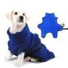 Dog Bathrobe Fiber Pet Towel Super Absorbent Quick Dry Cat Bath Towel