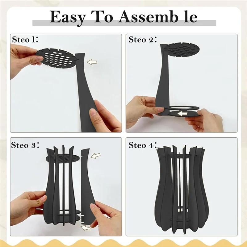 Деревянный набор ваз для роз/вишни/цветения/подсолнуха, для ботанической коллекции, стильная домашняя ваза, настольное украшение, подставка-пазл