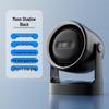 USB Desktop Mini Fan with Night Light & Long Battery Life - Ideal for Students & Outdoor Use