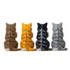 Handicraft Beer Cat Figures Cartoon Cat Statue Toy Funny Cat Center Console Ornaments  Home Decor