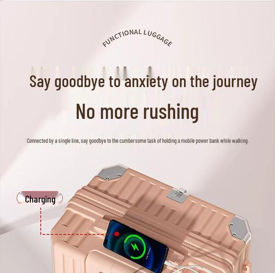 Женский прочный чемодан-тележка высокой ценности 20/24 дюйма для матери и ребенка с кодовым замком для путешествий