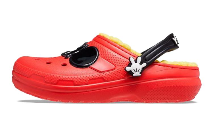 Crocs Кроксы K Удобные Нескользящие Износостойкие Детские Сандалии Красные Детские 208104-03