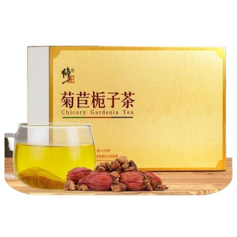 Чай из цикория и гардении Pueraria lobata травяной оздоровительный чай для снижения уровня мочевой кислоты