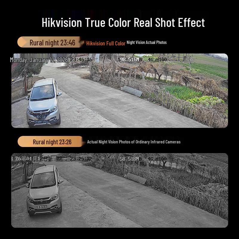 HIKVISION ZhenQuancai 2.0 4G Уличная камера видеонаблюдения CN вилка (адаптер в комплекте)