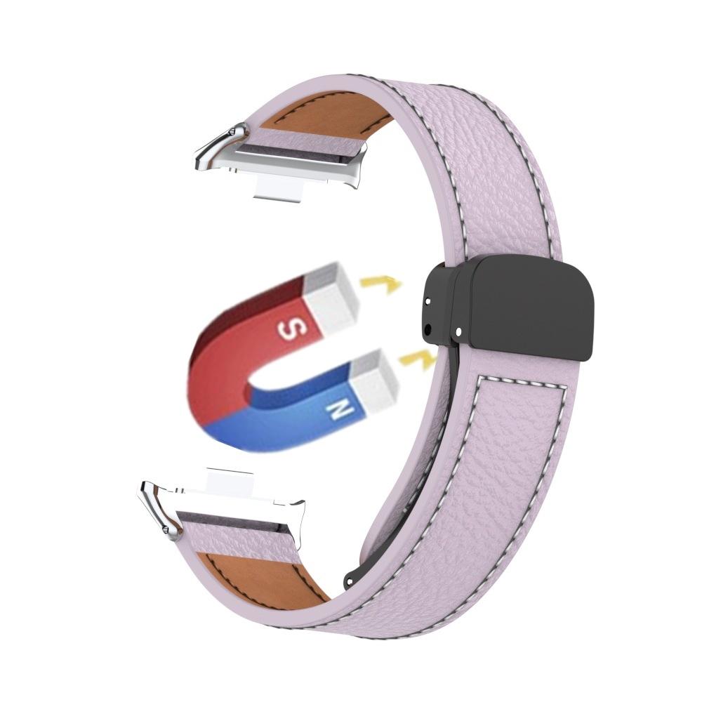 Кожаный сменный браслет с магнитным ремешком для Xiaomi Band 8 Pro, аксессуары для Miband 8 Pro