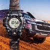 Casio Спортивные часы 200M Водонепроницаемые Кварцевый механизм Ремешок из смолы Мужские часы Серые GW-9500TLC-1JR