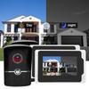1080P Wifi Video Doorbell 7in TFT Display 2 Cameras 2 Monitors 110 Degrees  Night Vision for Tuya