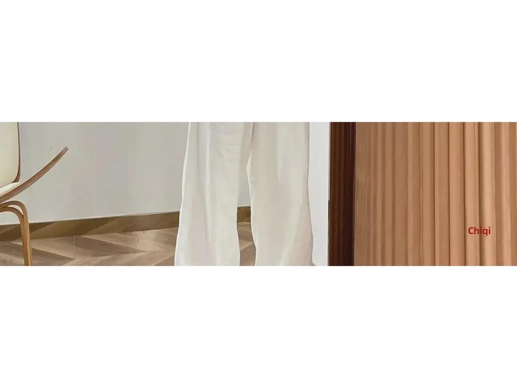 Унисекс летние льняные хлопковые брюки широкого кроя - дышащие, легкие, свободного кроя