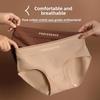 Женские осенние удобные хлопковые трусы-слипы большого размера со средней посадкой, не оставляющие следов