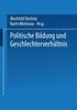 Книга Politische Bildung Und Geschlechterverhaltnis