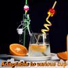 8pcs Cartoon Reusable Straws Vibrant Drinking Straws Ice Cream-Shaped Straws  Party