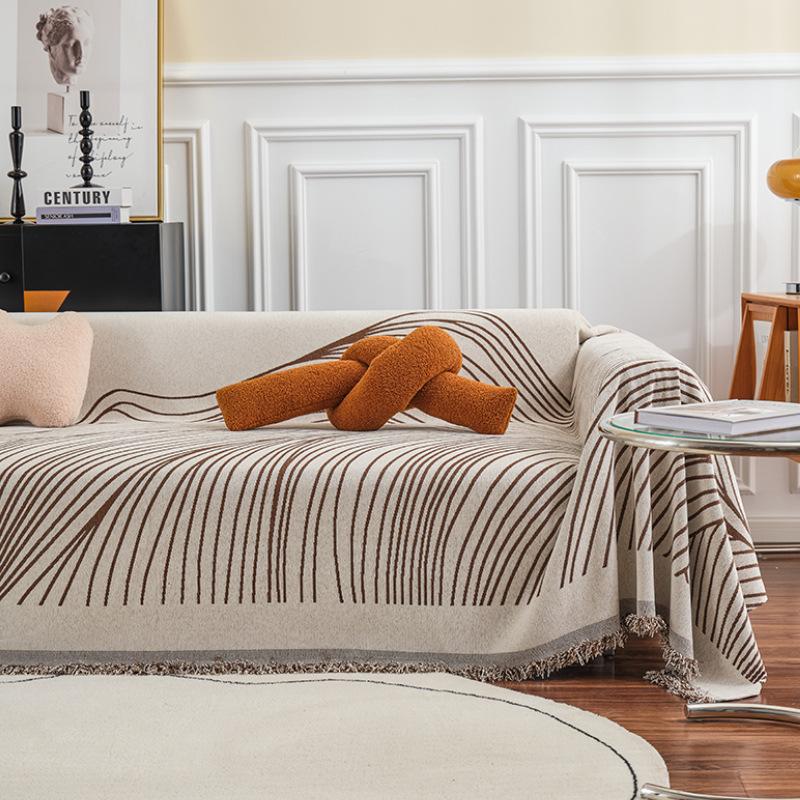 Чехол на диван, полотенце, чехол для дивана в скандинавском стиле, универсальный чехол для дивана, универсальный чехол для дивана, универсальная подушка для дивана, четыре сезона