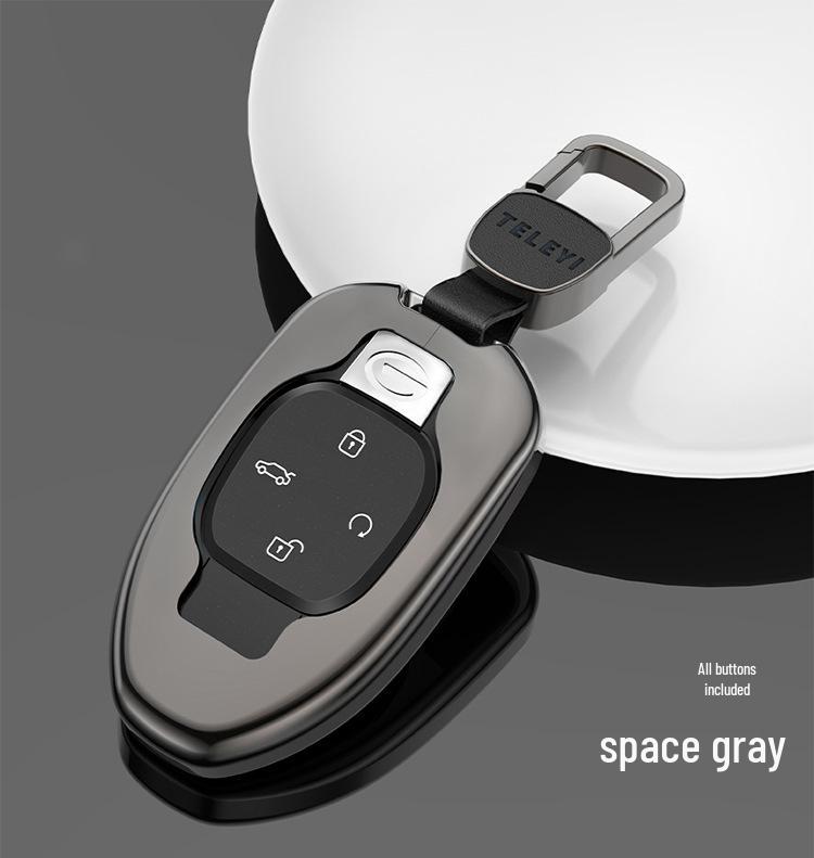 Trumpchi GS8 2022 2nd Gen Key Case - Aluminum Metal Shell with Buckle