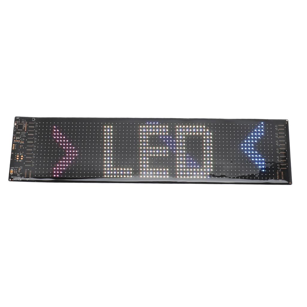 LED Car Sign Flexible LED Matrix Panel APP Control Custom Text Pattern Programmable Scrolling Sign