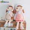 Кукла MeToo Morandi Angela 42 см Плюшевая Kawaii Изысканная Коллекционная Плюшевая Игрушка Праздничный Сюрприз Подарок на День Рождения Для Детей Девочек