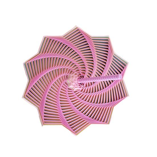 Расширенная сенсорная фиджет-звезда, напечатанная на 3D-принтере вращающаяся башня, фиджет-игрушка, гибкая спиральная звезда с ручкой для снятия стресса, аксессуар для офисного стола