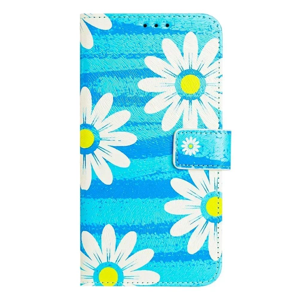 Цветной кошелек-чехол с рисунком для itel P55 P55T P665L S24 S23 Plus RS4 A05S A48 A50 A60 A60S A70 A80 Ударопрочный чехол-подставка для телефона