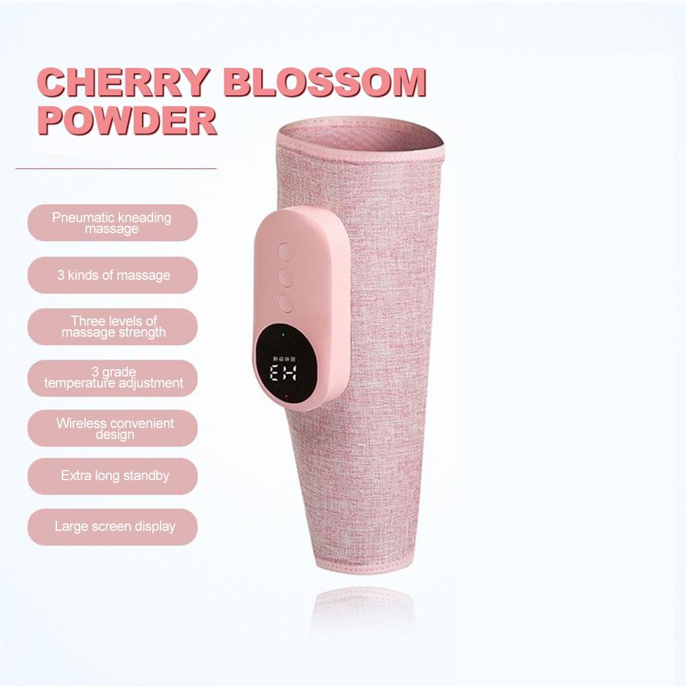 1шт 3-скоростной подогреваемый массажер для голеней электрический автоматический разминающий пневматический массажер для ног инструмент для выемки меридианов голеней и живота релаксация