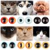 16 мм Детали для игрушек Поделки Аксессуары из войлока Шерсть Стеклянный глаз Ручная работа Кукольные глаза Кошка Домашнее животное Собака
