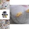 Cute Penguin Plush Toy Bag Charm With Detachable Hook For Travel And Gifts