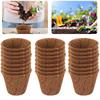 30 шт. горшки для проращивания семян кокоса биоразлагаемые горшки для рассады для домашнего садового инструмента